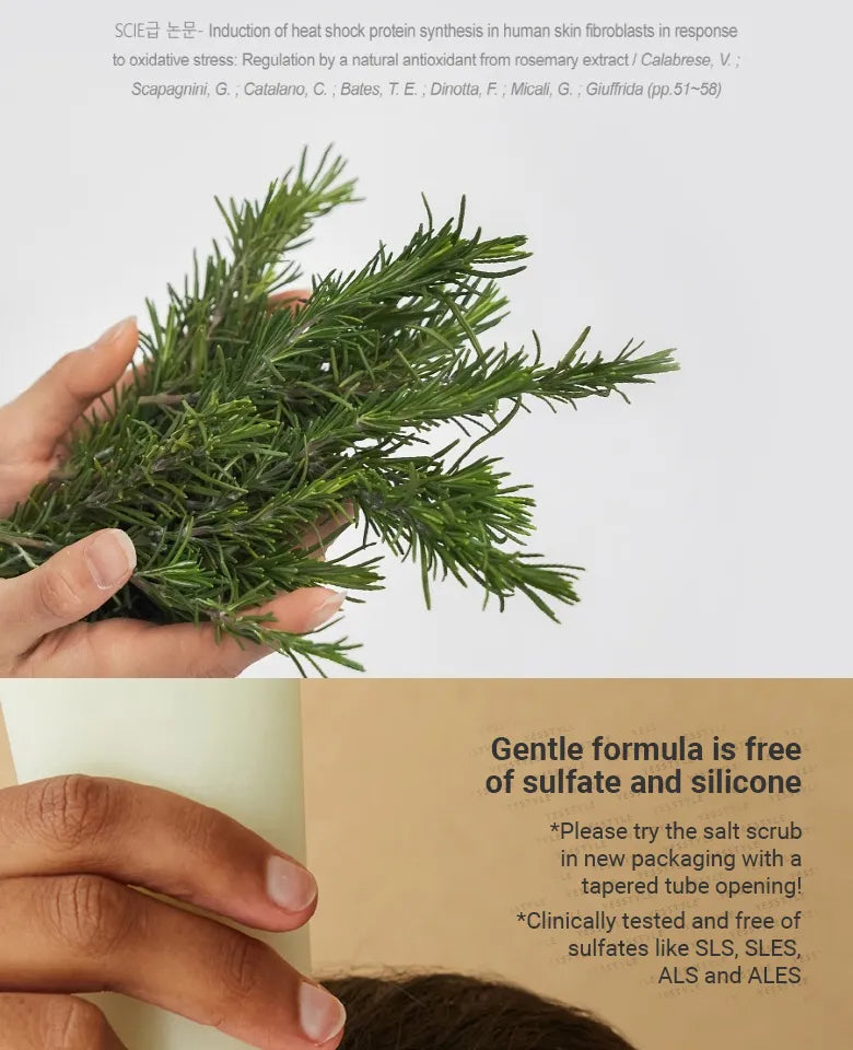 Aromatica Rosemary Exfoliant pentru scalp 165g
