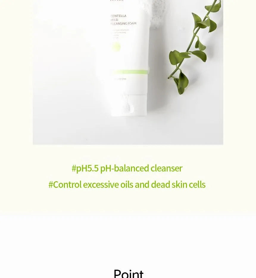 iUNIK Spumǎ de curǎțare blandǎ 120ml