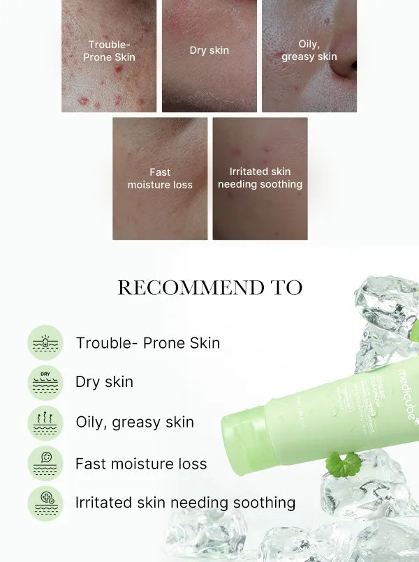 Medicube Exosome Cica Cream 50 ml - Cremǎ de fațǎ calmantǎ, hidratantǎ, reparatoare cu exosomi de centella