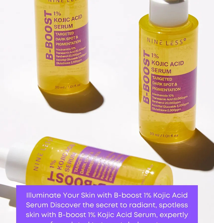 Nine Less B-Boost 1% Acid Kojic 30ml