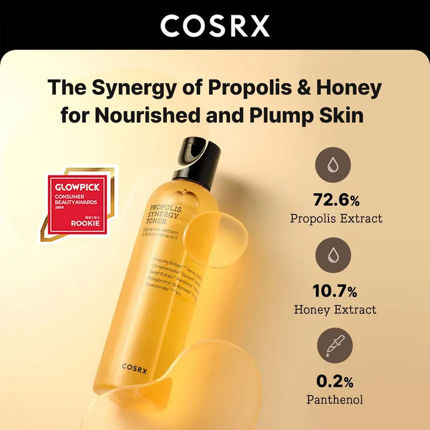 COSRX Full Fit Propolis Synergy Toner 150ml – Toner hidratant și calmant cu propolis