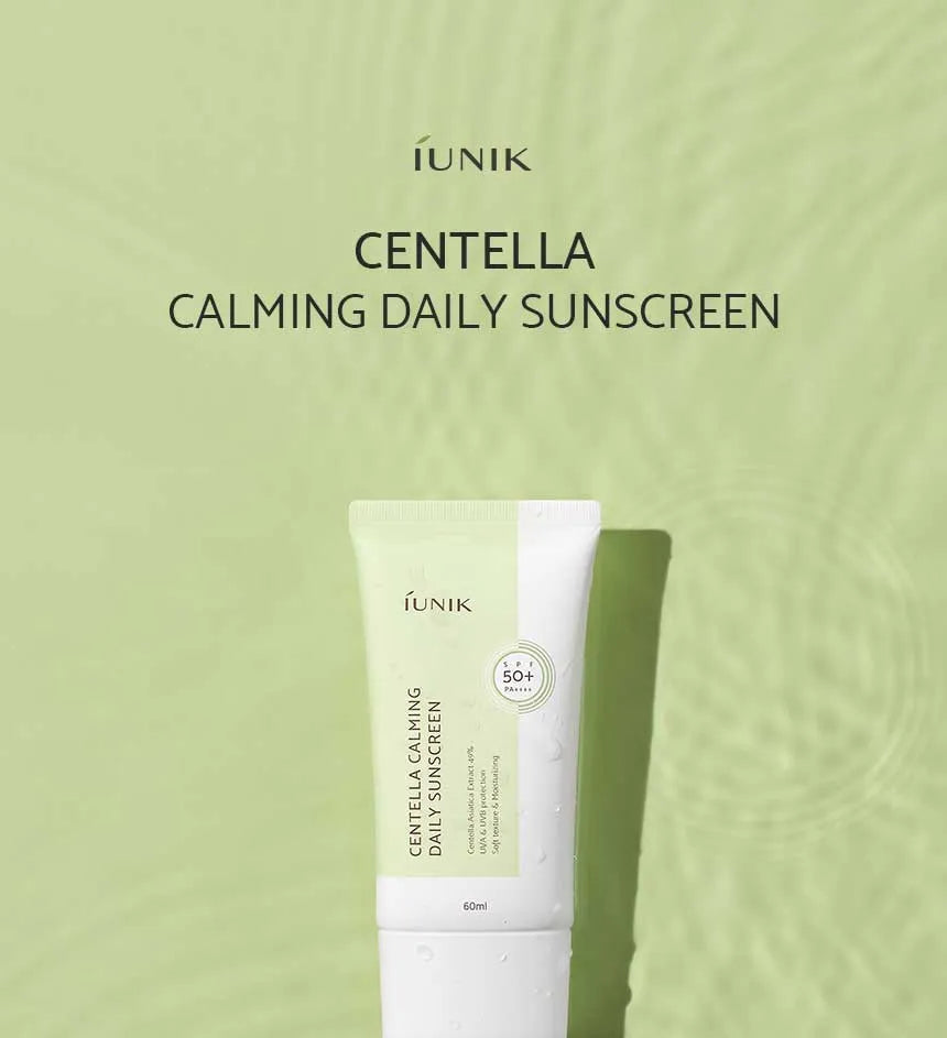 iUNIK Cremǎ calmantǎ cu Centella pentru protecție solarǎ 60ml