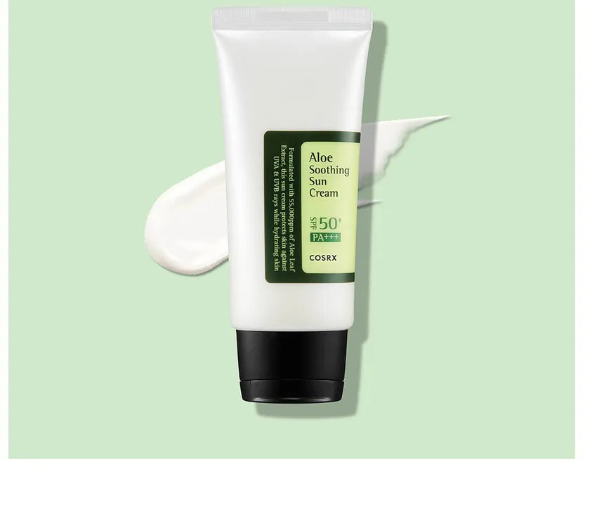 COSRX Cremă cu aloe pentru protecție solară SPF 50+ (50ML)