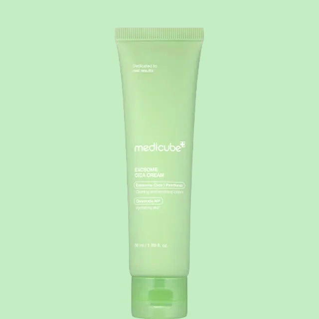 Medicube Exosome Cica Cream 50 ml - Cremǎ de fațǎ calmantǎ, hidratantǎ, reparatoare cu exosomi de centella