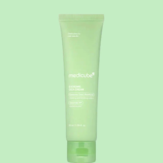 Medicube Exosome Cica Cream 50 ml - Cremǎ de fațǎ calmantǎ, hidratantǎ, reparatoare cu exosomi de centella