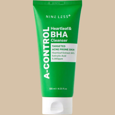 NINE LESS - Gel de curatare cu heartleaf si BHA 30ml