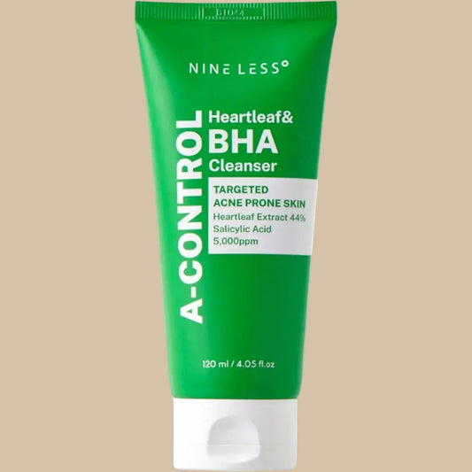 NINE LESS - Gel de curatare cu heartleaf si BHA 30ml