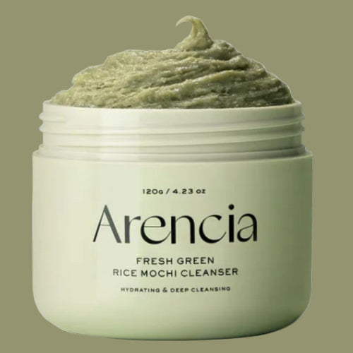 arencia fresh green rice mochi cleanser 120 pentru ten ras si acneic