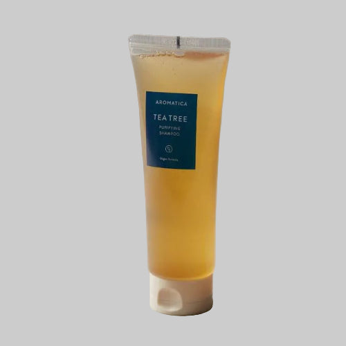 aromatica tea tree purifying sampon reduce matreata si calmeaza pielea