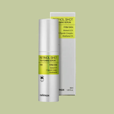 celimax retinol shot serum combate ridurile, porii dilatati
