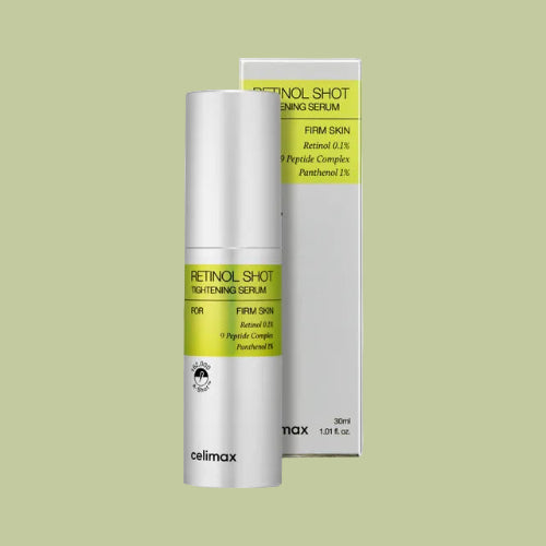 celimax retinol shot serum combate ridurile, porii dilatati