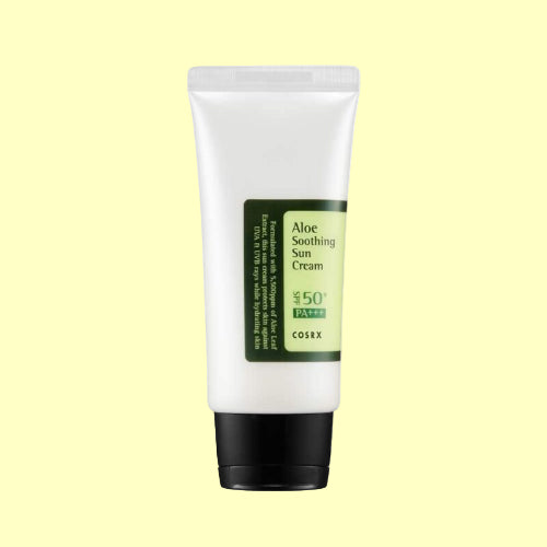 cosrx crema cu aloe pentru protectie solara piele sensibila sau iritata