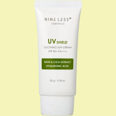 NINE LESS - Crema protecție solară calmantă 50ml(Versiune nouǎ)