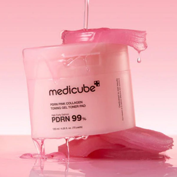Medicube PDRN Pink Collagen Toning Gel Toner Pad 70 pads