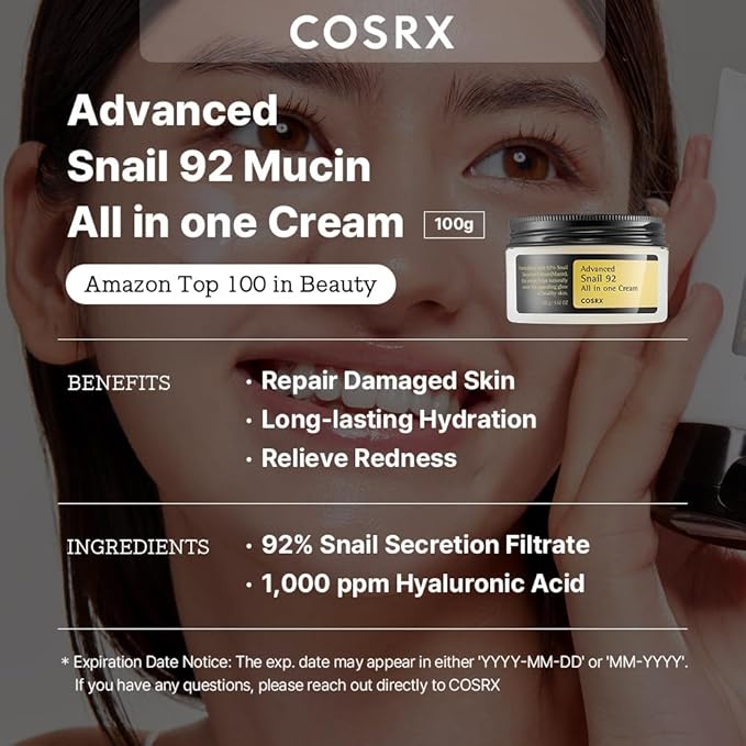 COSRX Advanced Snail 92 All in One Cream 100g
