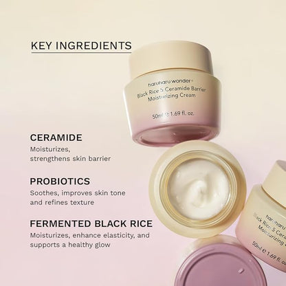 HaruHaru Wonder Black Rice 5 Ceramide Barrier Moisturizing Cream 50 ml