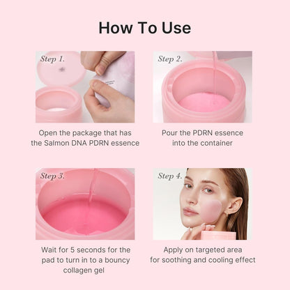 Medicube PDRN Pink Collagen Toning Gel Toner Pad 70 pads
