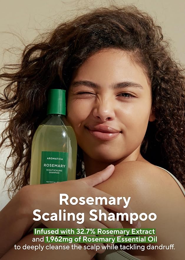 AROMATICA Rosemary Scalp Scaling Shampoo 400 ml