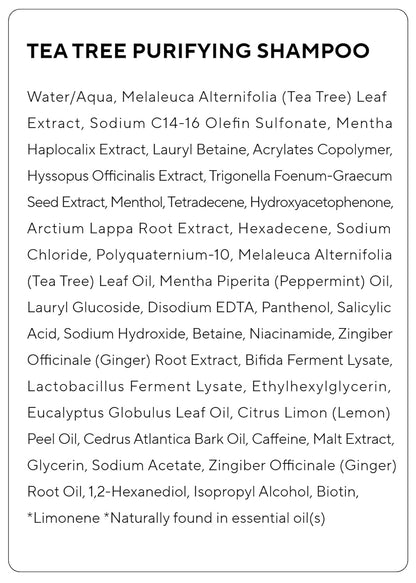 Aromatica Tea Tree Purifying Shampoo 400 ml