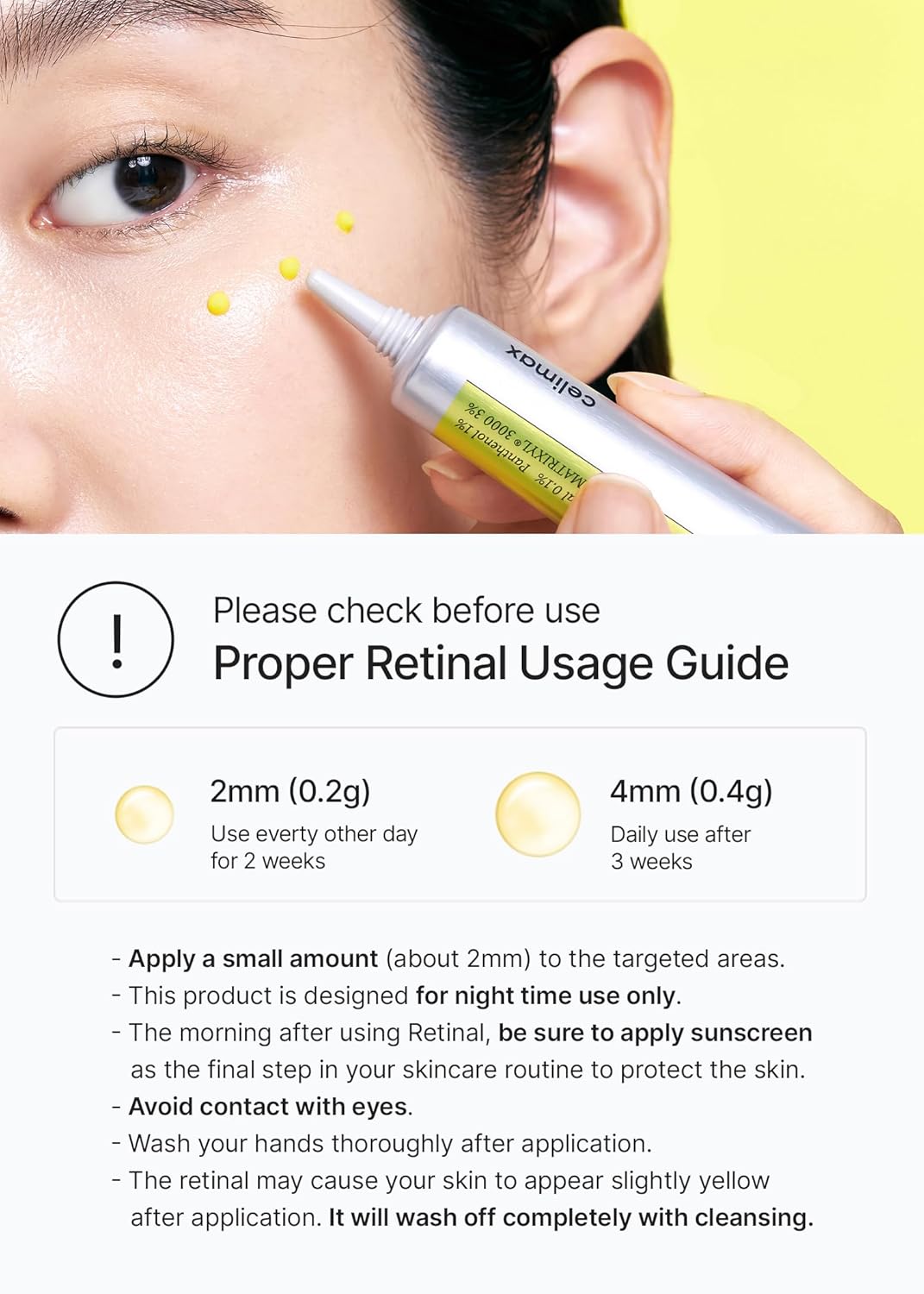 CELIMAX Vita A Retinal Shot Tightening Booster 15 ml