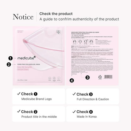 Medicube PDRN Pink Collagen Gel Mask 28g