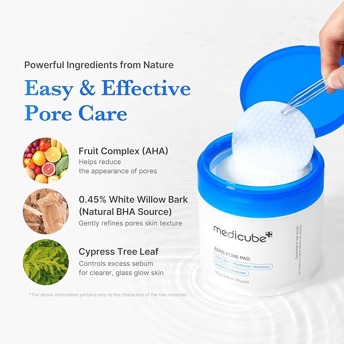 Medicube Zero Pore Pad 2.0 |  70 pads