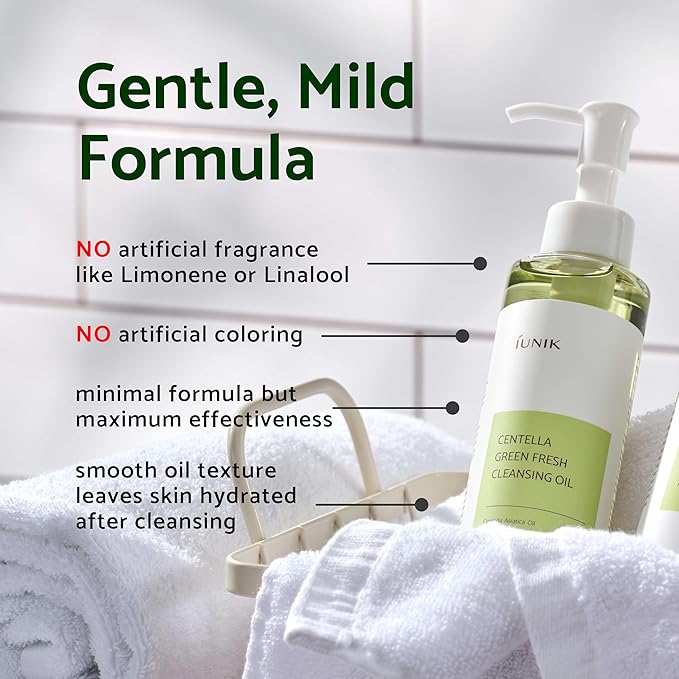 Iunik Centella Green Fresh Cleansing Oil 200ml