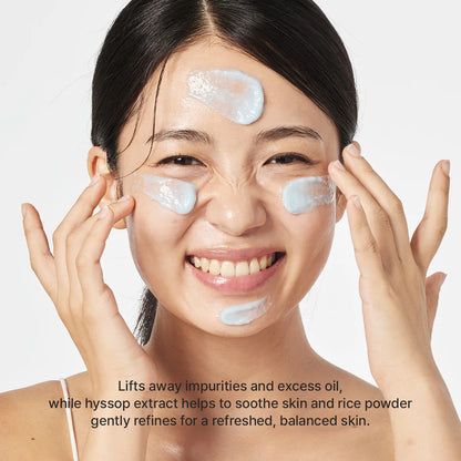 Arencia Fresh Blue Hyssop Spumǎ de curǎțare facialǎ 120g