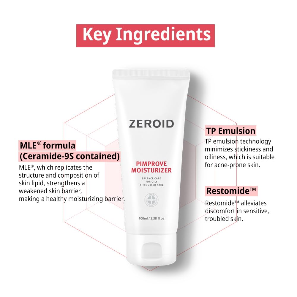 ZEROID Pimprove Moisturizer 100ml