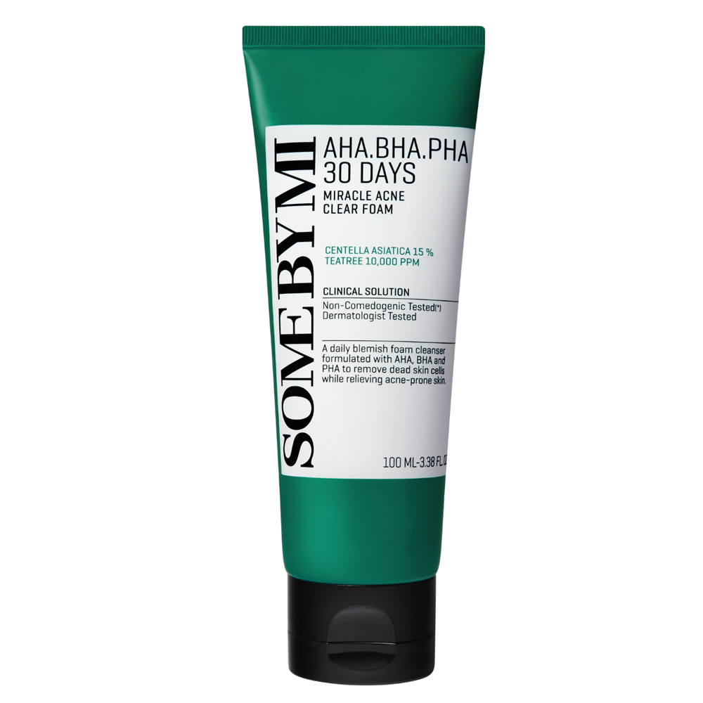 Somebymi AHA-BHA-PHA 30 Days Miracle Acne Clear Foam 100ml