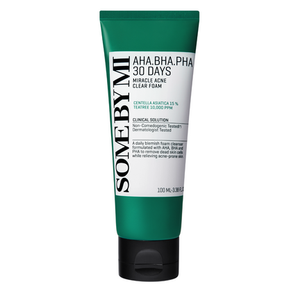Somebymi AHA-BHA-PHA 30 Days Miracle Acne Clear Foam 100ml