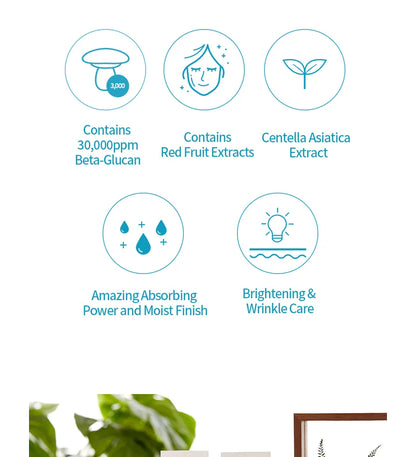 iUNIK Cremǎ hidratantǎ cu beta-glucan (60ml)