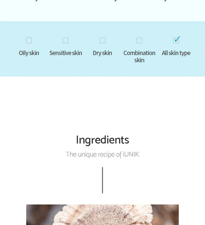 iUNIK Cremǎ hidratantǎ cu beta-glucan (60ml)