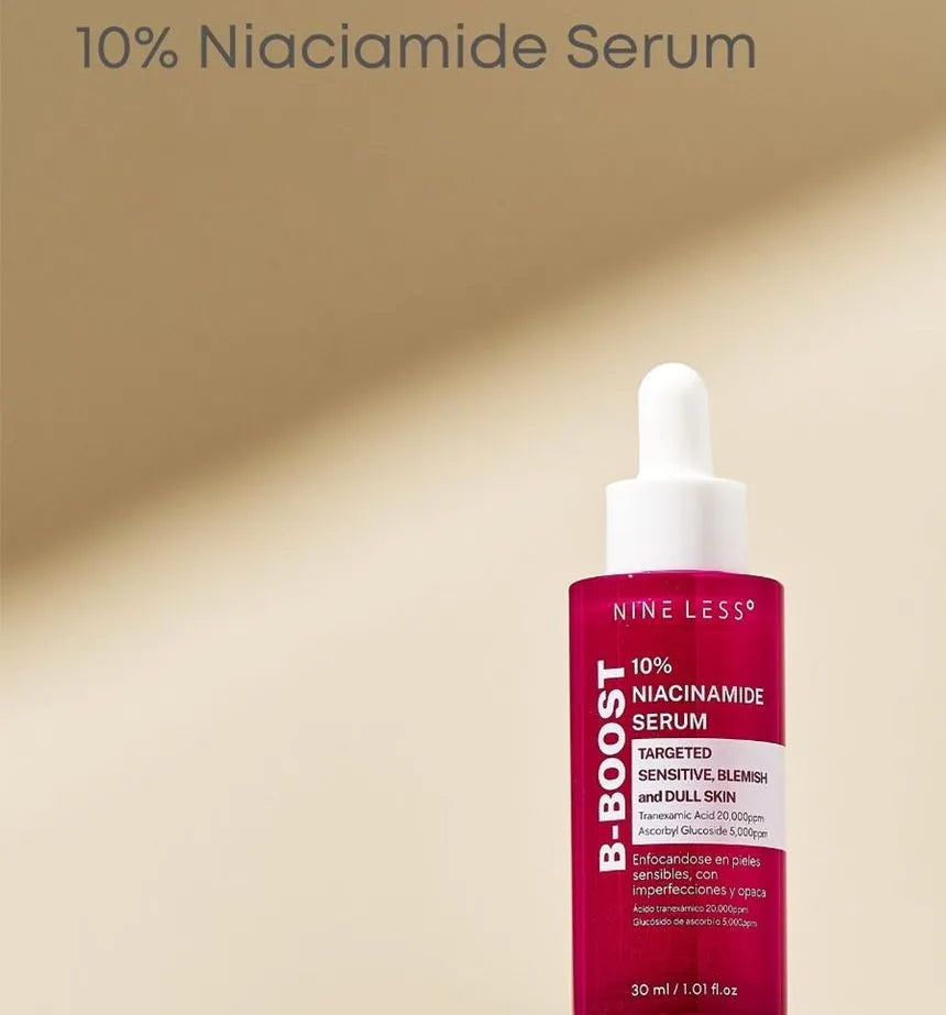 Nine Less B-Boost Ser cu 10% Niacinamide 30ml