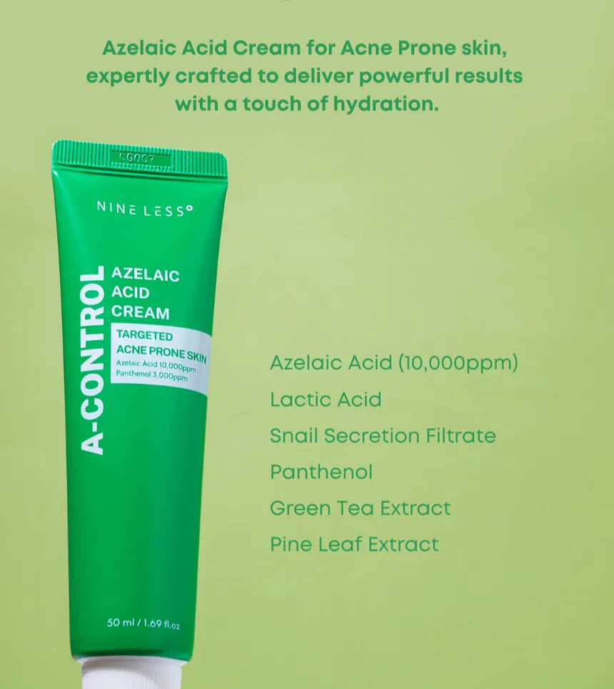 Nine Less - Cremǎ cu acid azelaic 50ml