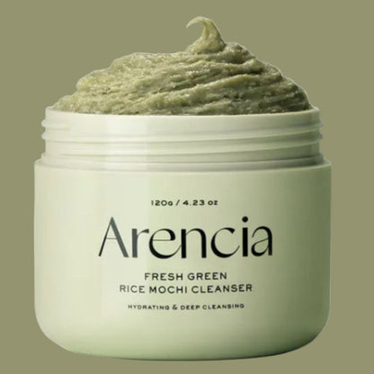 arencia fresh green rice mochi cleanser 120 pentru ten ras si acneic